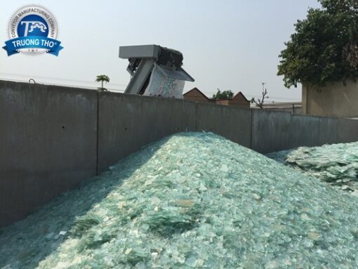 Băng tải cao su tải kính