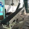 Băng tải cao su nâng hạ di động 5m