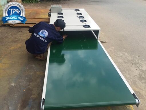 băng tải thổi khô mực