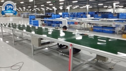 băng tải pvc khung nhôm