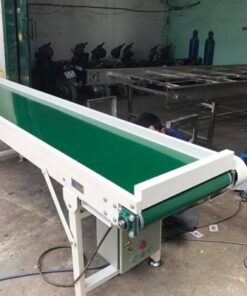 Băng chuyền pvc trắng