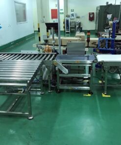 Băng tải con lăn inox, Pvc cân tải thùng