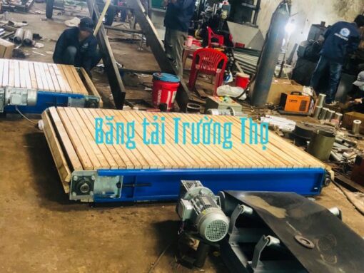 băng tải xích gỗ
