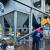 Vít tải chia liệu từ silo