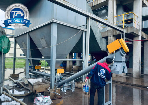 Vít tải chia liệu từ silo